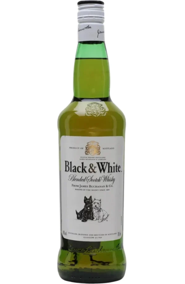 Black & White Blended Scotch Whisky 700ml